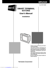 Yamatake EST240Z User Manual