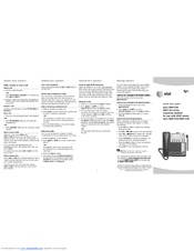 AT&T SynJ SB67148 Quick Start Manual