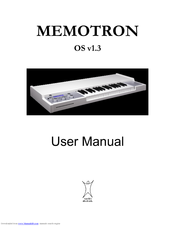 Manikin Memotron User Manual