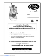 Globe GFP700 Instruction Manual
