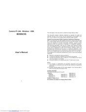 Bosslan BOSSC55 Wi-Fi Camera Pro User Manual