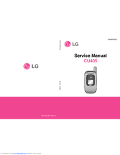 LG CU405 Service Manual