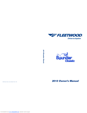 Fleetwood 2010 Southwind Owner's Manual