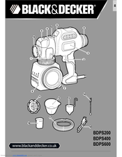Black & Decker BDPS200 Original Instructions Manual