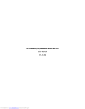 HIKVISION DS-8104HMI-A/XX User Manual