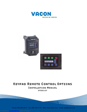 Vacon XRKMK Installation Manual