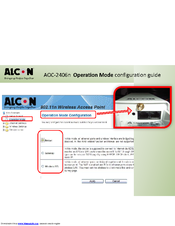 ALCON AOC?2406n Configuration Manual