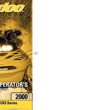 Ski-Doo 2000 Formula III 700 Operator's Manual