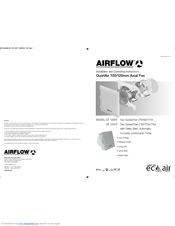Airflow QuietAir 100 Installation And Operating Instructions