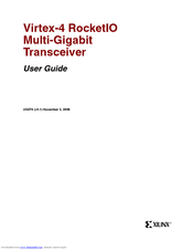 Xilinx Virtex-4 RocketIO User Manual