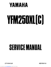 Yamaha YFM250XL Service Manual