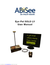 AbiSee Eye-Pal SOLO LV User Manual