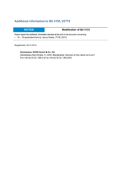 nord BU 0135 Starter Manual