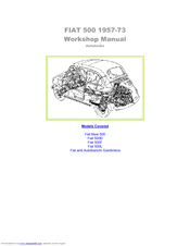 up to M Workshop Manual 1957-1973 0090 Haynes Fiat 500 
