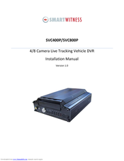 SmartWitness SVC800P Installation Manual