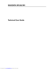 MAXDATA SR1202 M1 User Manual