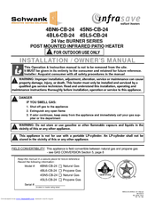 Schwank 4SL5-CB-24 Installation & Owner's Manual
