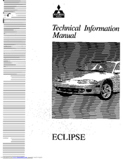 Mitsubishi ECLIPSE Technical Information Manual