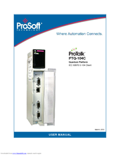 ProSoft Technology ProTalk PTQ-104C User Manual