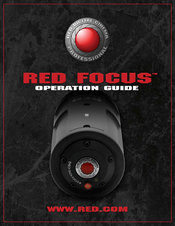 Red Epic RED FOCUS Operation Manual