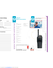 Tait 5011 Operator's Manual