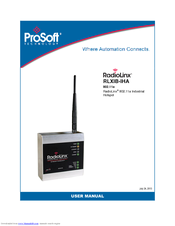 ProSoft Technology RLXIB-IHA RadioLinx User Manual