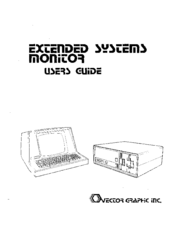 Vector Graphic Extended Systems Monitor User Manual