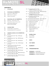 American Musical ReMOTE SL User Manual