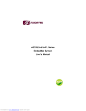 AXIOMTEK eBOX530-820-FL Series User Manual