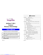 Inscape Data AirEther CB11 User Manual