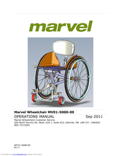 Marvel MV01-5000-00 Operation Manual