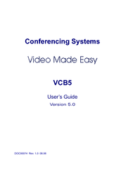 Emblaze-VCON VCB5 User Manual
