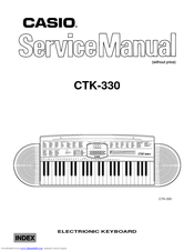 Casio CTK-330 Service Manual