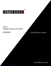 Edge-Core EWS4502 Installation Manual