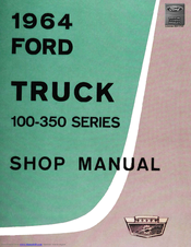 Ford P-350 Shop Manual