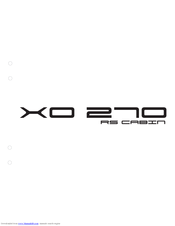 XO 270 RS CABIN User Manual