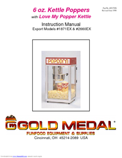 Gold Medal 2660EX Instruction Manual