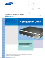 Samsung Ubigate iBG3026 Configuration Manual