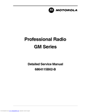 Motorola GM Series Service Manual