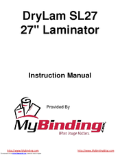 Drylam SL27 Instruction Manual