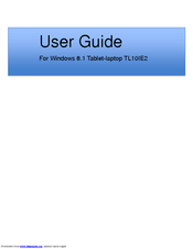 Ecs TL10IE2 User Manual