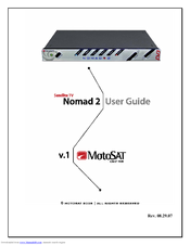 MotoSAT Nomad 2 User Manual