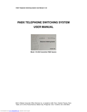 Makati 416-832 Extendible PABX System User Manual