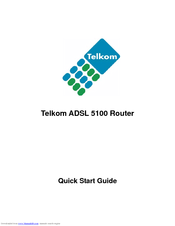Telkom ADSL 5100 Quick Start Manual