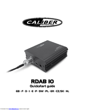 Caliber Rdab IO Quick Start Manual