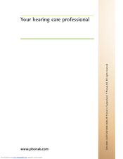 Phonak inspiro User Manual