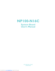 DFI-ITOX NP100-N16C User Manual