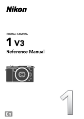 Nikon 1 v3 Reference Manual