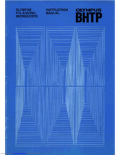 Olympus BHTP 100 Instruction Manual