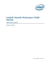 Intel Xeon 5500 Series Specification Update